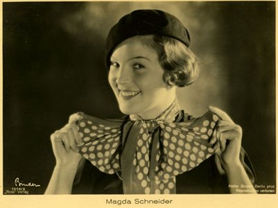 Magda Schneider auf einer Fotografie von Alexander Binder (1888 – 1929); Quelle: www.cyranos.ch