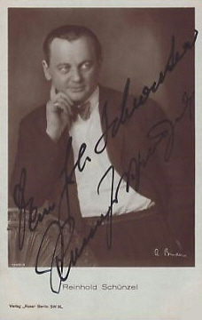Reinhold Schünzel vor 1929; Urheber bzw. Nutzungsrechtinhaber: Alexander Binder (1888 – 1929); Quelle: www.cyranos.ch