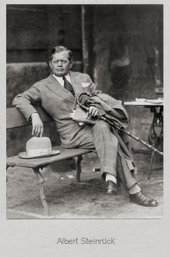 Albert Steinrück auf einer Fotografie von Sasha Stone (1895 – 1940); Quelle: www.cyranos.ch