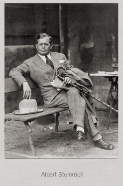 Albert Steinrück auf einer Fotografie von Sasha Stone (1895–1940); Quelle: www.cyranos.ch: lizenz: gemeinfrei