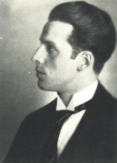 Portr&auml;t des Operns&auml;ngers Willy Domgraf-Fa&szlig;bender vor 1930 von Nicola Perscheid (1864&nbsp;-&nbsp;1930)