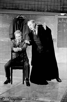 Boy Gobert und Traugott Buhre in FAUST I (Foto 3); Copyright VirginiaShue