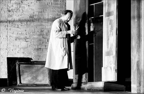 Will Quadflieg in "Michael Kramer" von Hauptmann; Copyright Virginia Shue