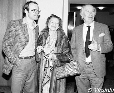 Knut Hinz mit seinen Eltern Ehmi Bessel und Werner Hinz; Copyright Virginia Shue