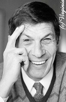 Leonard Nimoy1; Copyright Virginia Shue