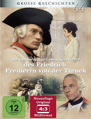 Die merkwürdige Lebensgeschichte des Friedrich Freiherrn von der Trenck: Abbildung des DVD-Covers mit freundlicher Genehmigung von "Studio Hamburg Enterprises GmbH"; www.ardvideo.de