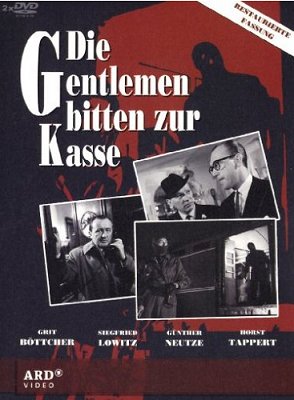 Die Gentlemen bitten zur Kasse: Abbildung des DVD-Covers mit freundlicher Genehmigung von "Studio Hamburg Enterprises GmbH"; www.ardvideo.de