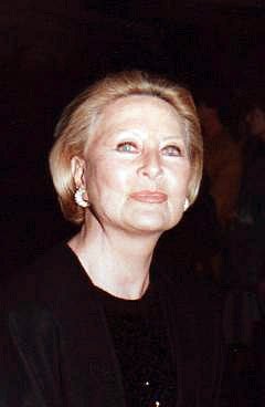 Michèle Morgan 1995 anlässlich der Verleihung des "César"; Quelle: Wikimedia Commons; Urheber: Georges Biard; Lizenz CC-BY-SA 3.0
