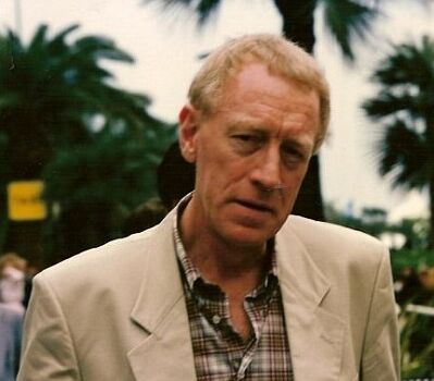 Max von Sydow bei den Internationalen Filmfestspielen von Cannes 1990; Quelle: Wikimedia Commons; Urheber: Georges Biard; Lizenz CC-BY-SA 3.0.