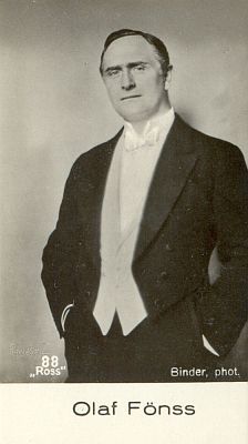 Olaf Fønss vor 1929; Urheber: Alexander Binder (1888–1929); Quelle: virtual-history.com; Lizenz: gemeinfrei