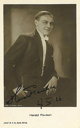 Harald Paulsen um 1926; Urheber: Alexander Binder (1888–1929); Quelle: Wikimedia Commons;