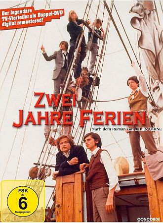 Abbildung DVD-Cover "Zwei Jahre Ferien" (erschienen Februar 2007) mit freundlicher Genehmigung von "Concorde Home Entertainment"; Copyright Concorde Home Entertainment