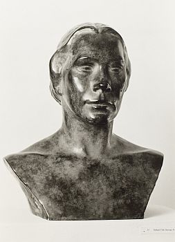 Tilla Durieux: Bste von Ernst Barlach; Verwalter: Gstrow, Ernst-Barlach-Gedenksttte; Foto: Hans Reinecke (1977); Quelle: Deutsche Fotothek, (file: file: df_hauptkatalog_0188847); Copyright Foto SLUB Dresden/Deutsche Fotothek; Quelle: www.deutschefotothek.de; Genehmigung zur Verffentlichung: 30.03.2017