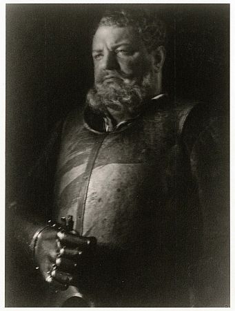 Heinrich George als "Götz von Berlichingen"; Foto um 1935; Quelle: Deutsche Fotothek, (file: df_bika024_0000497_motiv); Eigentümer/Copyright SLUB Dresden/Deutsche Fotothek; Quelle: www.deutschefotothek.de