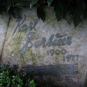 Grabstelle von Karl Berbuer auf dem Kölner Südfriedhof; Copyright Wilfried Paqué