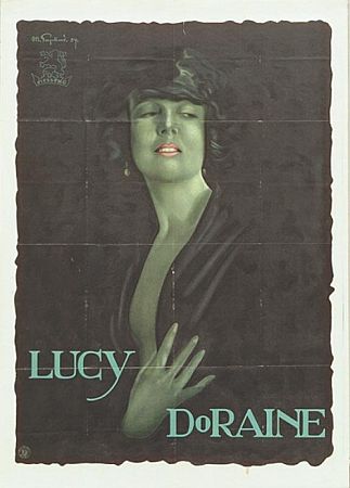 Lucy Doraine 1924 auf einem Plakat von Paul Otto Engelhard (18721924); Abbildung mit freundlicher Genehmigung der sterreichischen Nationalbibliothek (NB); Urheber/Entwerfer: Paul Otto Engelhard; Copyright/Rechteinhaber NB/Wien/Paul Otto Engelhard; Bildarchiv Austria (Signatur PLA16301730) 