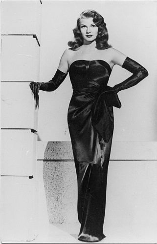 Rita Hayworth in ihrer Rolle als Datierung "Gilda"; Foto mit freundlicher Genehmigung der sterreichischen Nationalbibliothek (NB); Urheber/Krperschaft: Ungenannt: 1946: Copyright NB Wien; Bildarchiv Austria (Inventarnummer P 5554/2)