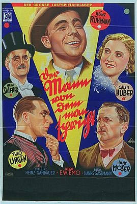 Filmplakat "Der Mann, von dem man spricht"; Foto mit freundlicher Genehmigung der Österreichischen Nationalbibliothek (ÖNB); Urheber/Autor/Körperschaft: Anton Ziegler (1894–1974) / Papier- und Blechdruckindustrie; Datierung: 1937; Copyright ÖNB Wien; Bildarchiv Austria (Inventarnummer PLA16301052)
