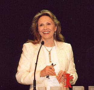 Faye Dunaway während der Berlinale 2002 (Event: European Shooting Stars)