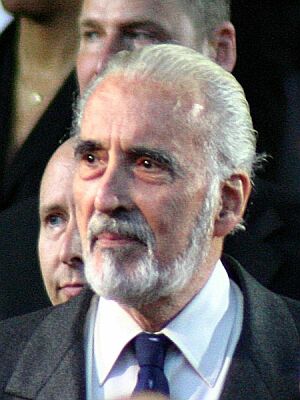 Christopher Lee beim Pressetermin zu "Star Wars Episode III" (17.05.2005)