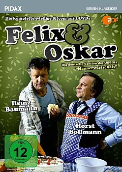 "Felix und Oskar": Abbildung DVD-Cover mit freundlicher Genehmigung von Pidax-Film, welche die Serie Ende Januar 2018 auf DVD herausbrachte.