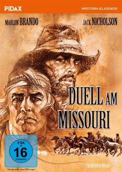 "Duell am Missouri": Abbildung DVD-Cover mit freundlicher Genehmigung von Pidax-Film, welche den Western am 21. Januar 2022 auf DVD herausbrachte