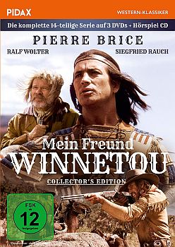 "Mein Freund Winnetou": Abbildung DVD-Cover mit freundlicher Genehmigung von Pidax-Film, welche die Produktion am 06.04.2021 auf DVD herausbrachte.