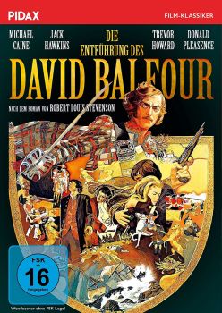 "Die Entfhrung des David Balfour": Abbildung DVD-Cover mit freundlicher Genehmigung von Pidax-Film, welche die Literaturadaption am 3. September 2021 auf DVD herausbrachte.