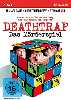 "Das Mrderspiel": Abbildung DVD-Cover mit freundlicher Genehmigung von Pidax-Film, welche die Krimikomdie im April 2017 auf DVD herausbrachte.