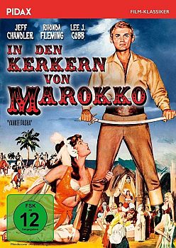 "In den Kerkern von Marokko": Abbildung DVD-Cover mit freundlicher Genehmigung von "Pidax Film", welche das Abenteuer Anfang April 2020 auf DVD herausbrachte.