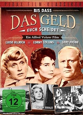 DVD-Cover "Bis dass das Geld euch scheidet";  Abbildung DVD-Cover mit freundlicher Genehmigung von "Pidax film"