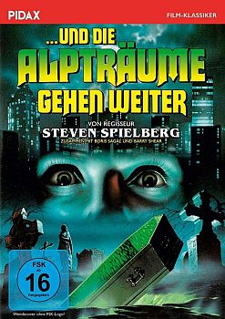 "… und die Alpträume gehen weiter" (1969, "Night Gallery"): Abbildung DVD-Cover mit freundlicher Genehmigung von "Pidax Film", welche die Produktion Mitte Oktober 2019 auf DVD herausbrachte.