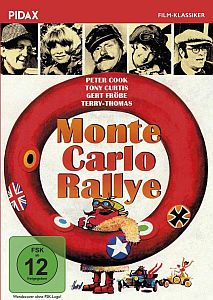 "Monte Carlo Rallye": Abbildung DVD-Cover mit freundlicher Genehmigung von Pidax-Film, welche die Komödie Anfang Juni 2019 auf DVD herausbrachte