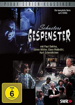 "Schusters Gespenster": Abbildung DVD-Cover mit freundlicher Genehmigung von Pidax-Film, welche die Produktion Ende Mai 2010 auf DVD herausbrachte.