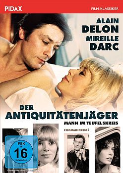 "Der Antiquitätenjäger": Abbildung DVD-Cover mit freundlicher Genehmigung von Pidax-Film, welche die Literaturverfilmung Ende August 2020 auf  DVD herausbrachte