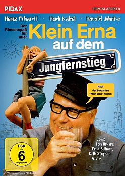 "Klein Erna auf dem Jungfernstieg": Abbildung DVD-Cover mit freundlicher Genehmigung von "Pidax film", welche die Produktion Ende Mai 2016 auf DVD herausbrachte
