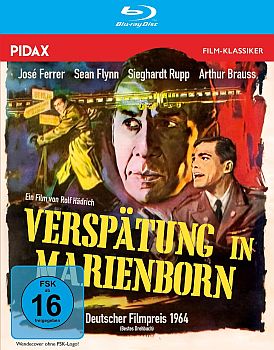 "Versp�tung in Marienborn": Abbildung DVD-Cover mit freundlicher Genehmigung von Pidax Film, welche den preisgekr�nten Thriller Ende September 2026 auf DVD herausbrachte.