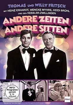 "Andere Zeiten  andere Sitten": Abbildung DVD-Cover mit freundlicher Genehmigung von Pidax-Film, welche die Produktion am 10.09.2021 auf DVD herausbrachte