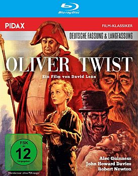 "Oliver Twist"": Abbildung DVD-Cover mit freundlicher Genehmigung von Pidax-Film, welche die Produktion am 24.04.2020 auf DVD herausbrachte.