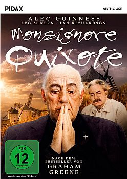 "Monsignore Quixote": Abbildung DVD-Cover mit freundlicher Genehmigung von Pidax-Film, welche die Produktionen Ende Juni 2023 auf DVD herausbrachte.