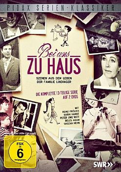 "Bei uns zu Haus": Abbildung DVD-Cover mit freundlicherGenehmigung von "Pidax film", welche die Serie Anfang Februar 2012 auf DVD herausbrachte.