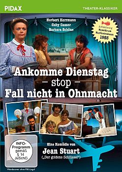 "Ankomme Dienstag – Stop – Fall nicht in Ohnmacht": Abbildung DVD-Cover mit freundlicher Genehmigung