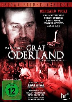 "Graf Öderland": Abbildung DVD-Cover mit freundlicher Genehmigung von Pidax-Film, welche die Produktion am 28.06.2013 auf DVD herausbrachte.