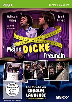 "Meine dicke Freundin": Abbildung DVD-Cove mit freundlicher Genehmigung von Pidax-Film, welche die Komödie am 14. Juli 2017 auf DVD herausbrachte.