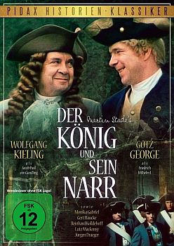 "Der König und sein Narr": Abbildung DVD-Cover mit freundlicher Genehmigung von Pidax-Film, welche die Produktion am 8. September 2015