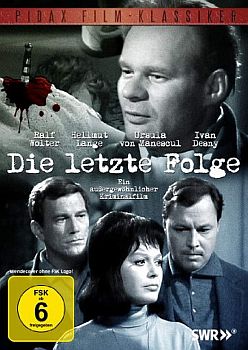 "Die letzte Folge": Abbildung DVD-Cover mit freundlicher Genehmigung von Pidax-Film, welche die Produktion Anfang Mrz 2012 auf DVD herausbrachte