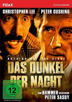 "Das Dunkel der Nacht": Abbildung DVD-Cover mit freundlicher Genehmigung von "Pidax film", welche den Gruselthriller Anfang Mai 2020 auf DVD herausbrachte.