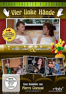 "Vier linke Hände": Abbildung DVD-Cover mit freundlicher Genehmigung von Pidax-Film, welche die Produktion Anfang Nobvember 2015