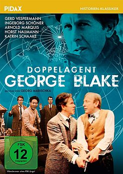 "Doppelagent George Blake": Abbildung DVD-Covermit freundlicher Genehmigung von Pidax-Film, welche den Krimi Ende Januar 2021 auf DVD herausbrachte.