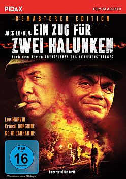 "Ein Zug für zwei Halunken": Abbildung DVD-Cover mit freundlicher Genehmigung von Pidax-Film, welche die Produktion im Oktober 2016 auf DVD herausbrachte